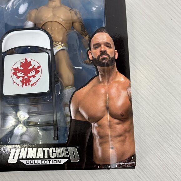 AEW Unmatched Series 5 - Shawn Spears #35 Action Figure WWE Jazwares NEW - Picture 3 of 6